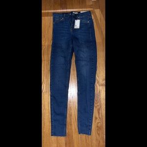 Topshop Dark Wash Jamie Jeans size 28